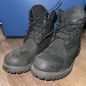 Timberland Black Combat Boots